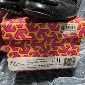 Tory Burch Patent reva ballet flats